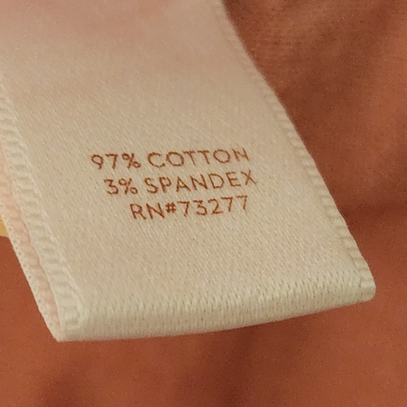 Women's Size 14 Light Washed/Pastel Orange/Pink Jeans . GREAT CONDITION - Picture 14 of 14